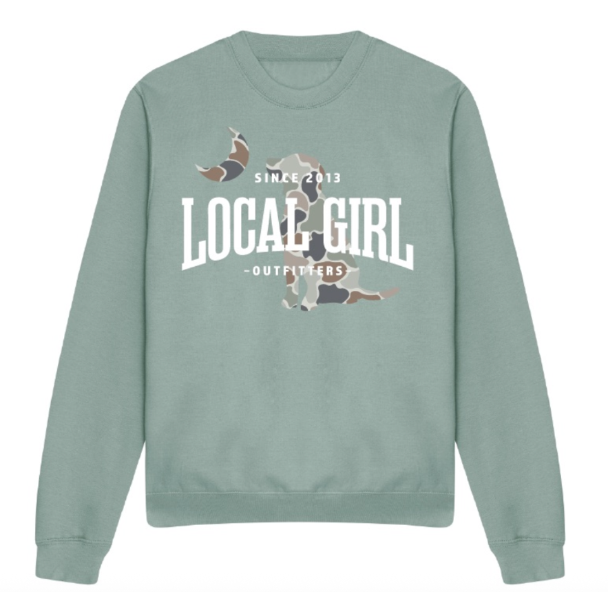 Local Girl Flora Comfort Crew