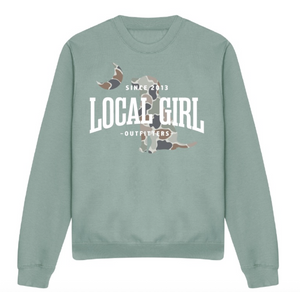 Local Girl Flora Comfort Crew