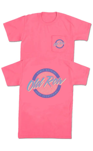 Old Row - Circle Logo Tee Crunchberry