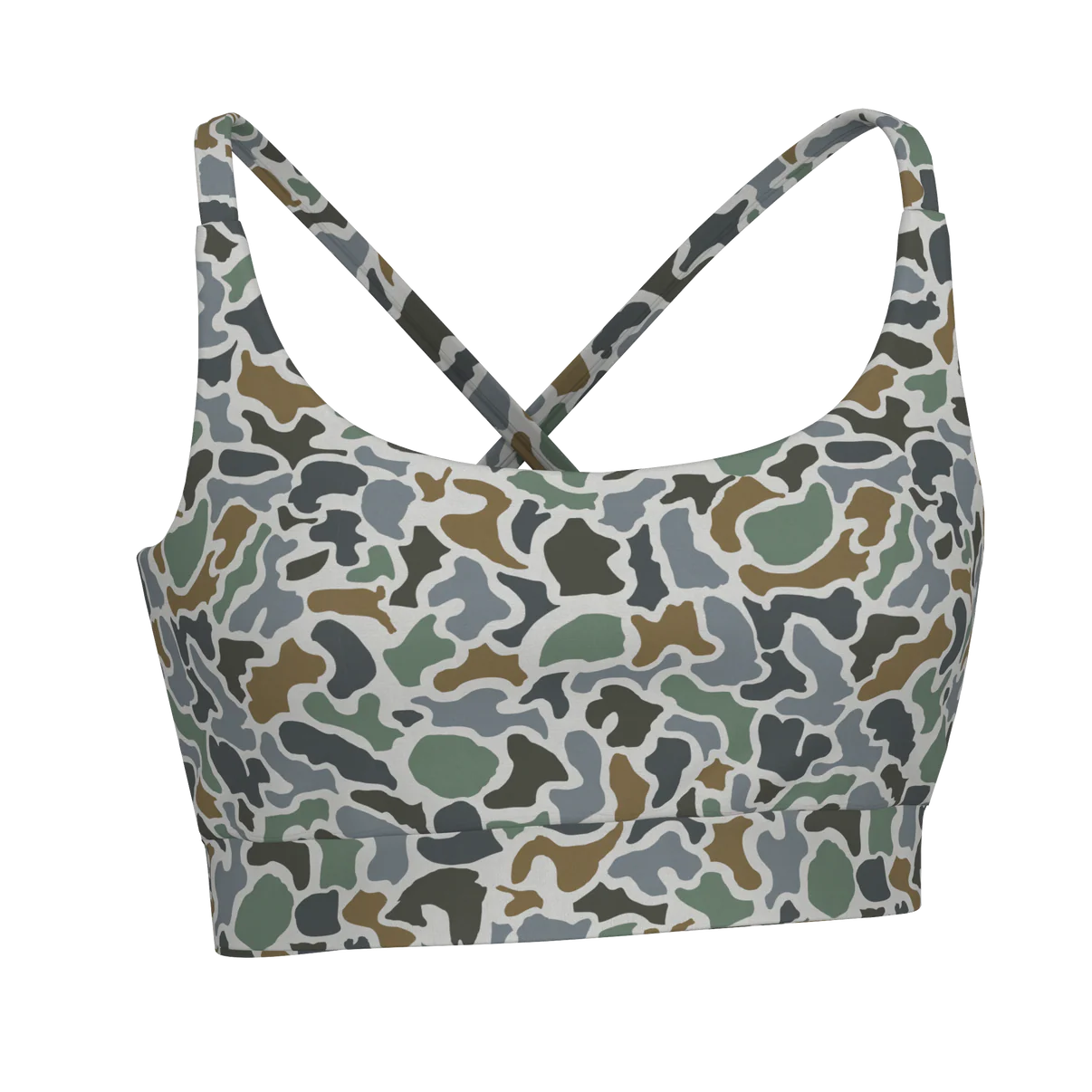Local Girl Sports Bra - Localflage Bluff
