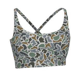 Local Girl Sports Bra - Localflage Bluff