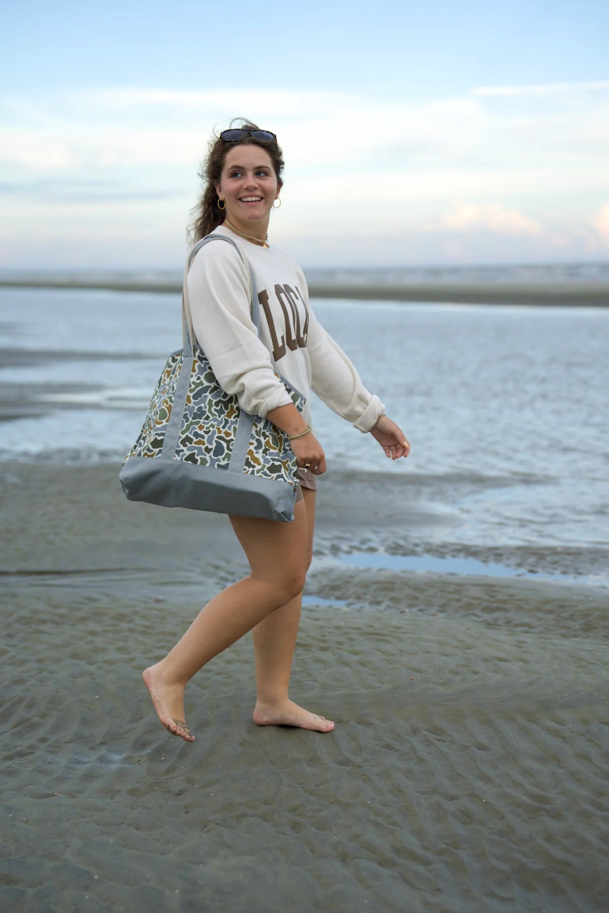 Local Boy Beach Tote Bag - Localflage Bluff