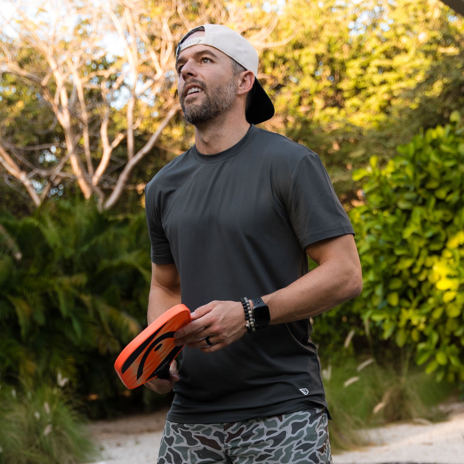 Burlebo Go To Tee - Gun Metal Grey