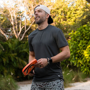 Burlebo Go To Tee - Gun Metal Grey