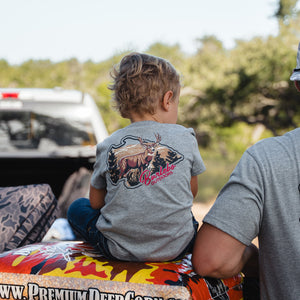 Burlebo Youth Hill Country Buck Tee