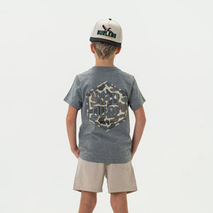 Burlebo Youth Rad Dude Deer Camo Tee