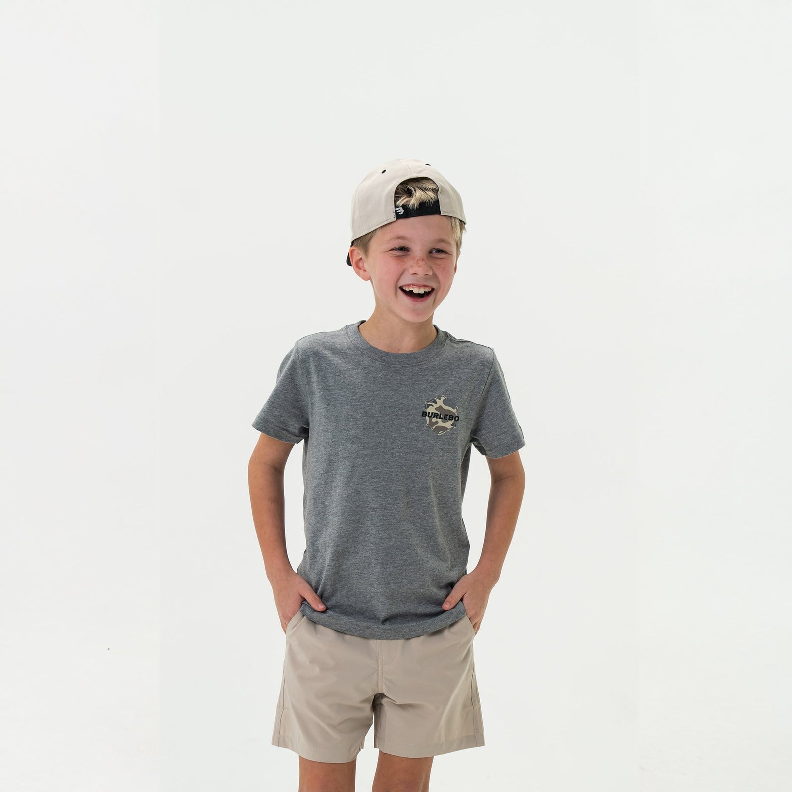 Burlebo Youth Rad Dude Deer Camo Tee