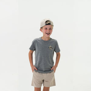 Burlebo Youth Rad Dude Deer Camo Tee