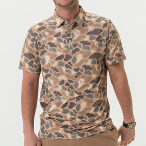 Burlebo Performance Polo - Pintail Camo