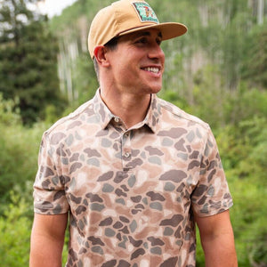 Burlebo Performance Polo - Pintail Camo