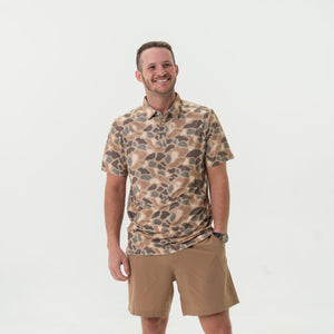 Burlebo Performance Polo - Pintail Camo