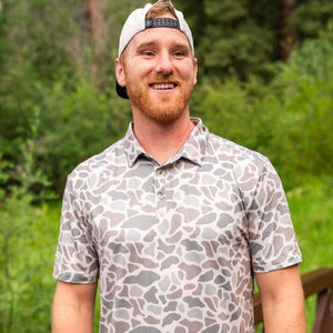 Burlebo Performance Polo - Classic Deer Camo