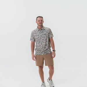 Burlebo Performance Polo - Classic Deer Camo