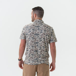 Burlebo Performance Polo - Classic Deer Camo