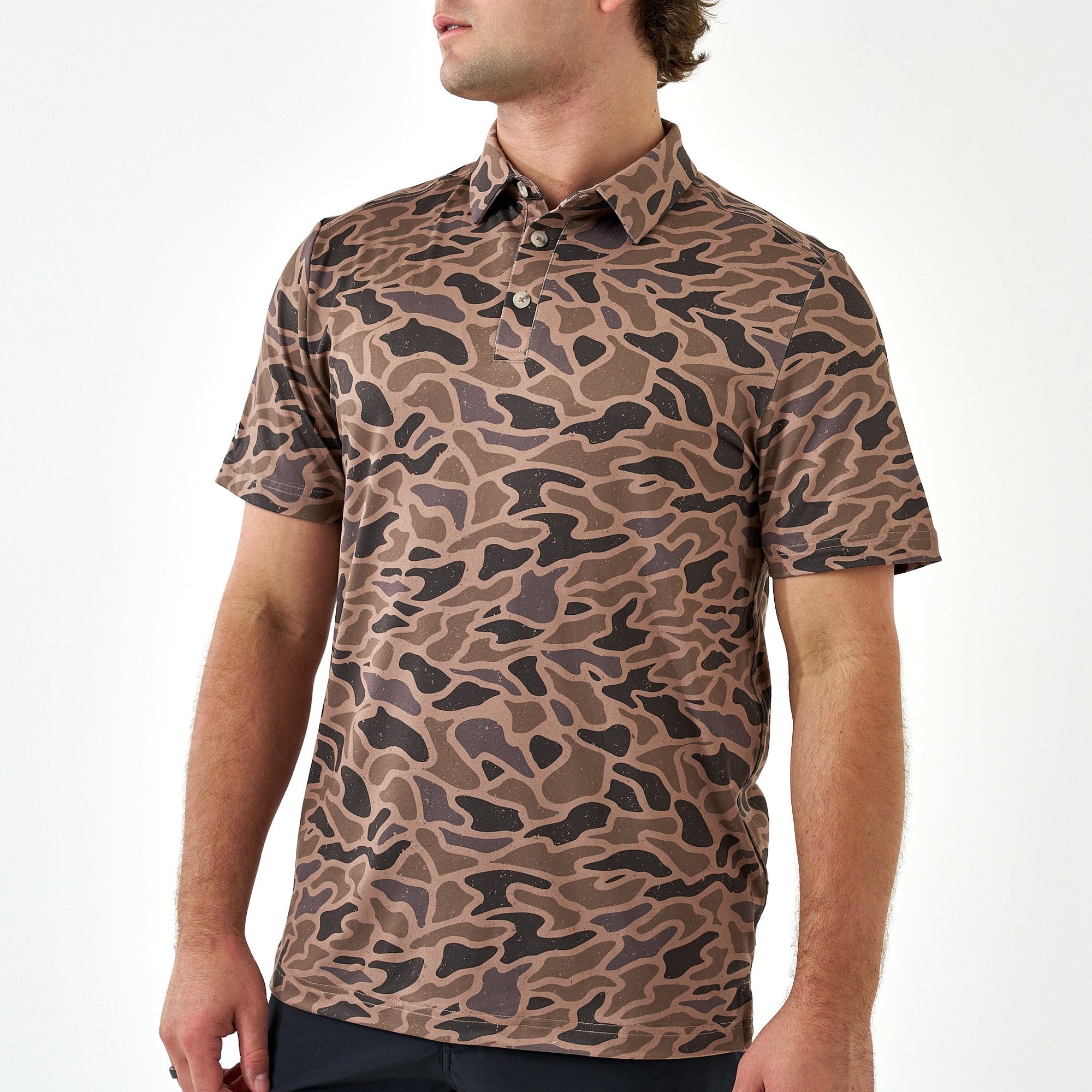 Burlebo Performance Polo - Gauge Camo