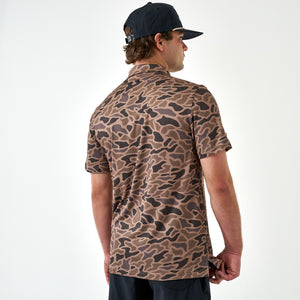 Burlebo Performance Polo - Gauge Camo