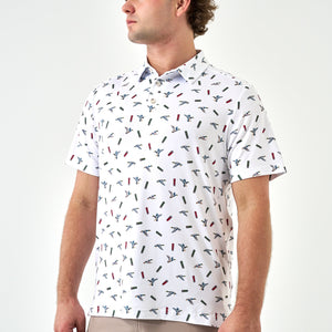 Burlebo Performance Polo - Duck & Shells