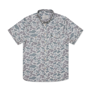 Burlebo Performance Western Shirt - Classic Deer Camo