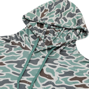 Burlebo Performance Hoodie - Retro Duck Camo