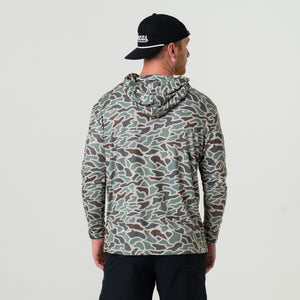 Burlebo Performance Hoodie - Retro Duck Camo