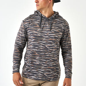 Burlebo Performance Hoodie - Wetland Camo