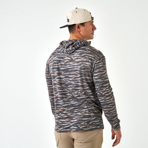 Burlebo Performance Hoodie - Wetland Camo