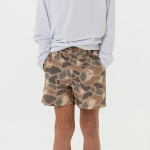 Burlebo Youth Everyday Shorts - Pintail Camo
