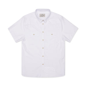 Burlebo Performance Western Shirt - White
