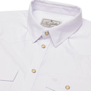 Burlebo Performance Western Shirt - White