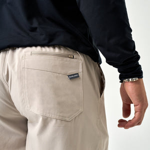 Burlebo Everyday Shorts - Light Khaki 7"