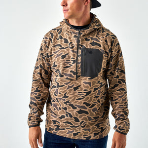 Burlebo Blaze Tech Quarter Zip - Gauge Camo