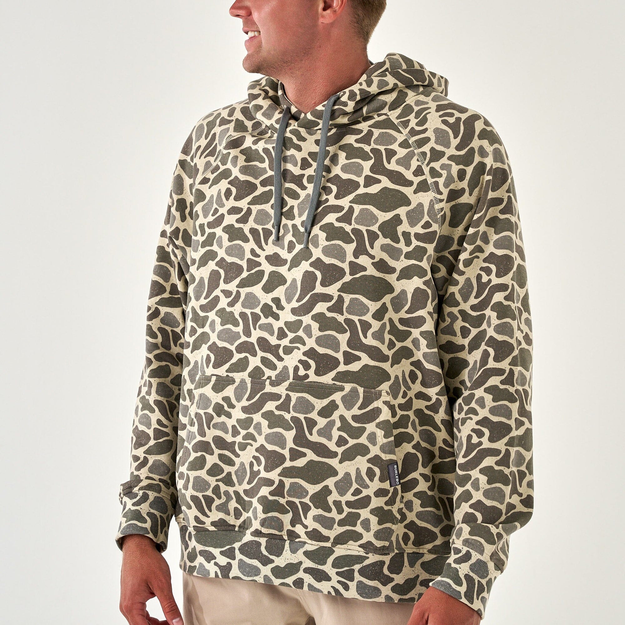 Burlebo Fleece Hoodie - Classic Camo