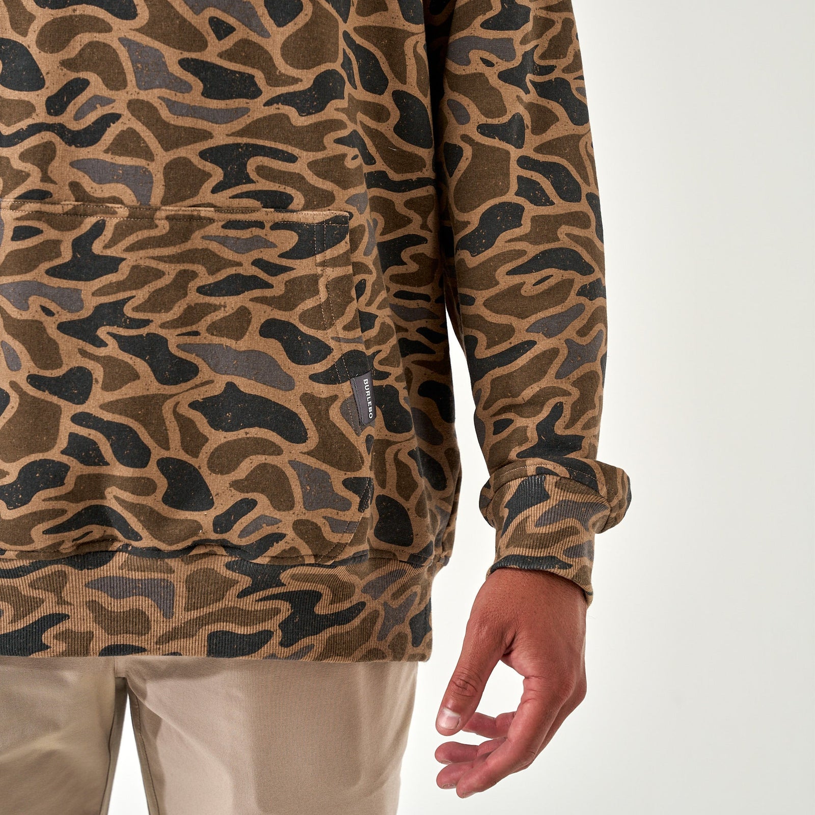 Burlebo Fleece Hoodie - Gauge Camo