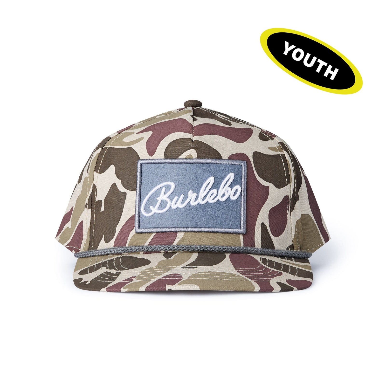 Burlebo Youth Cap - Grey Patch Camo
