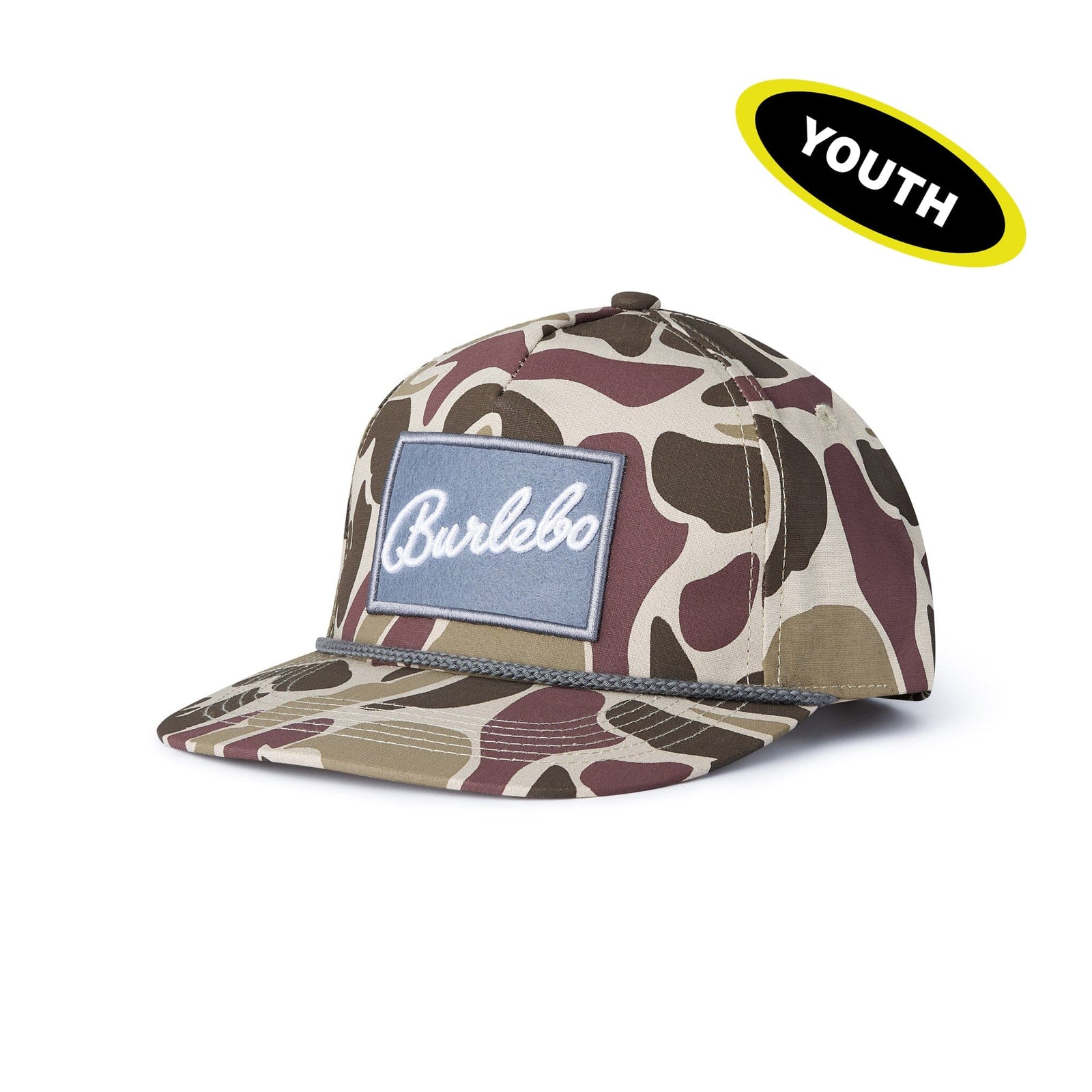 Burlebo Youth Cap - Grey Patch Camo