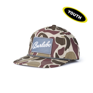 Burlebo Youth Cap - Grey Patch Camo