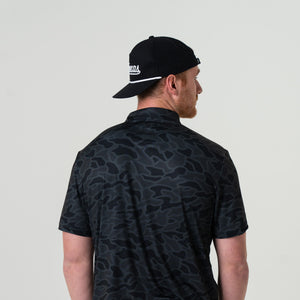 Burlebo Performance Polo - Black Camo