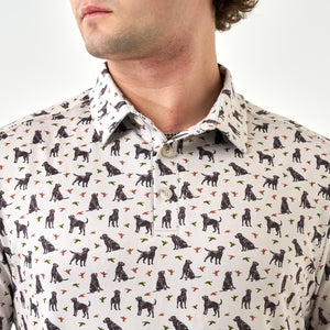 Burlebo Performance Polo - Ducks & Dogs