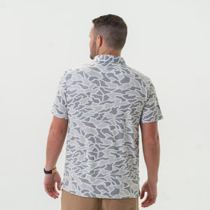 Burlebo Performance Polo - White Camo