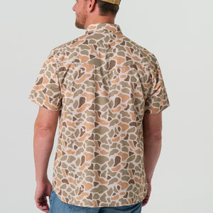 Burlebo Performance Western Shirt - Venado Camo