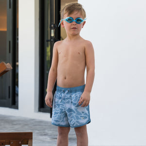 Burlebo Youth Swim Trunks - Seaside Camo