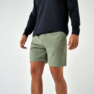 Burlebo Everyday Shorts - Light Sage