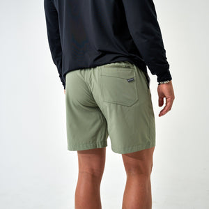 Burlebo Everyday Shorts - Light Sage