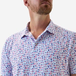 Burlebo Performance Polo - Old Glory