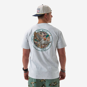 Burlebo Camo Mallard Duck Tee