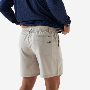 Burlebo Everyday Shorts - Light Khaki 7"