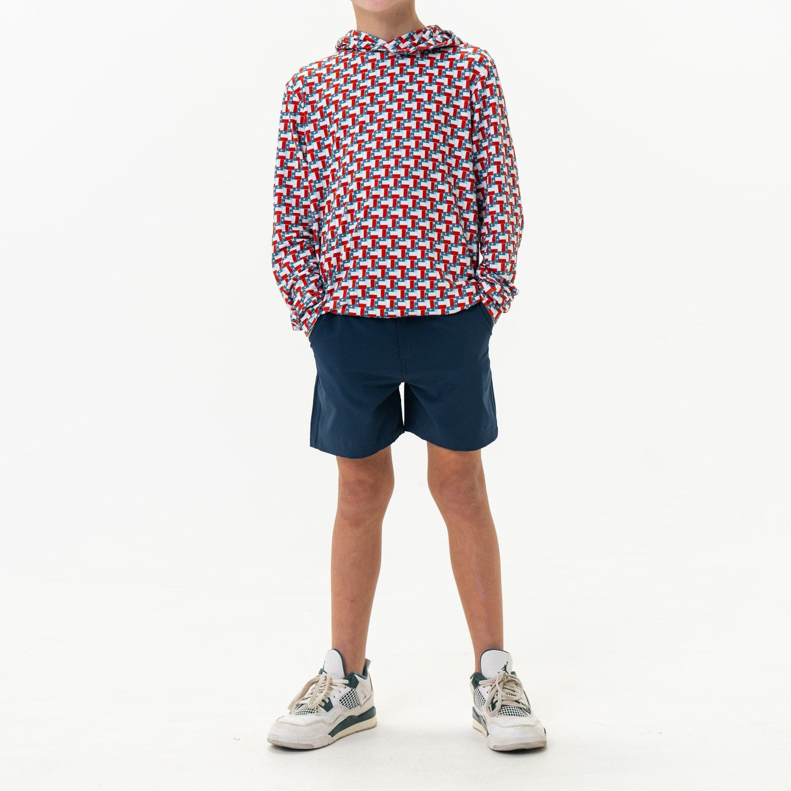 Burlebo Youth Everyday Shorts - Deep Water Navy