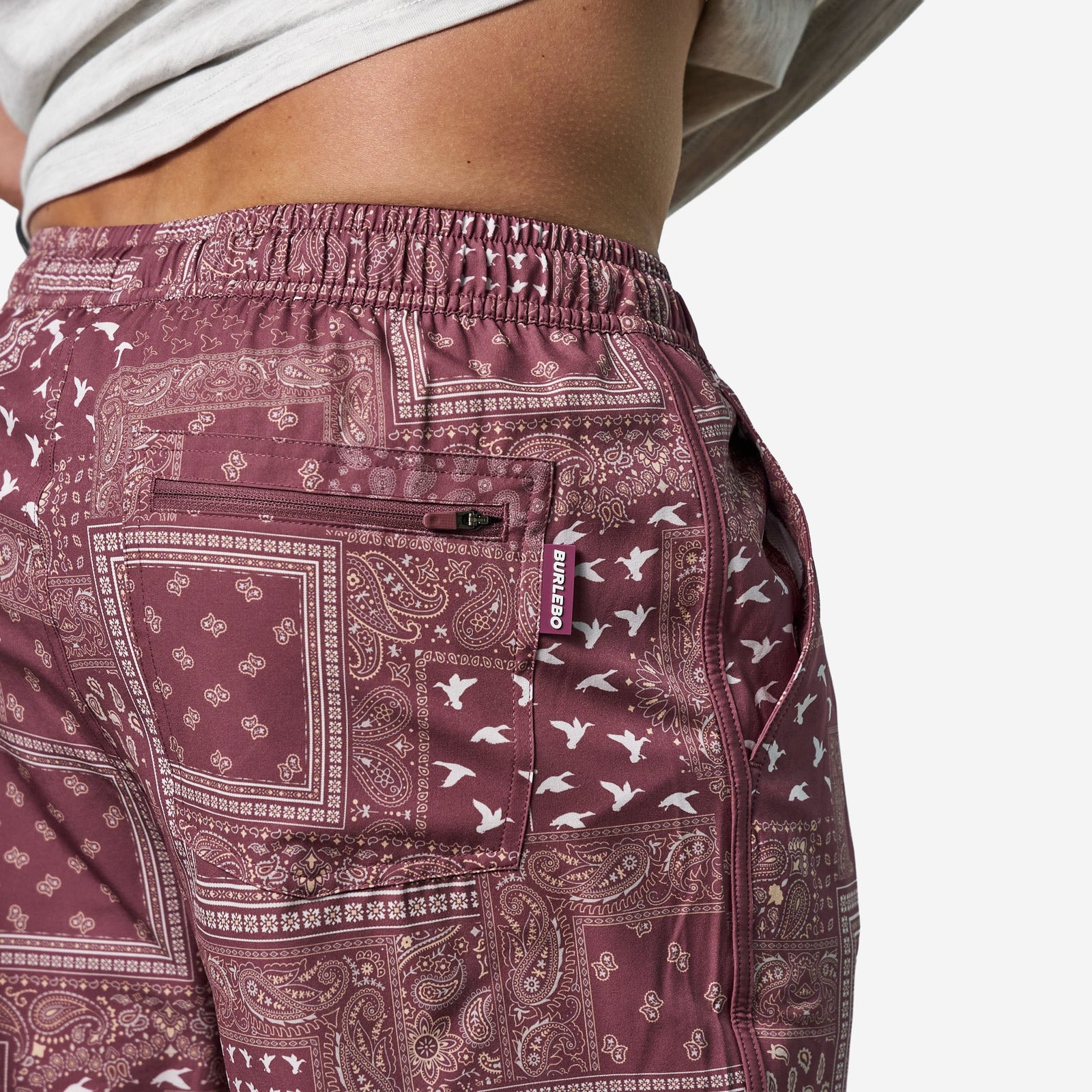 Burlebo Swim Trunks - Paisley Duck