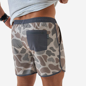 Burlebo Swim Trunks - Jumbo Classic Deer Camo