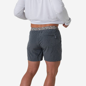 Burlebo Athletic Shorts - Grizzly Grey 5.5" & 7"